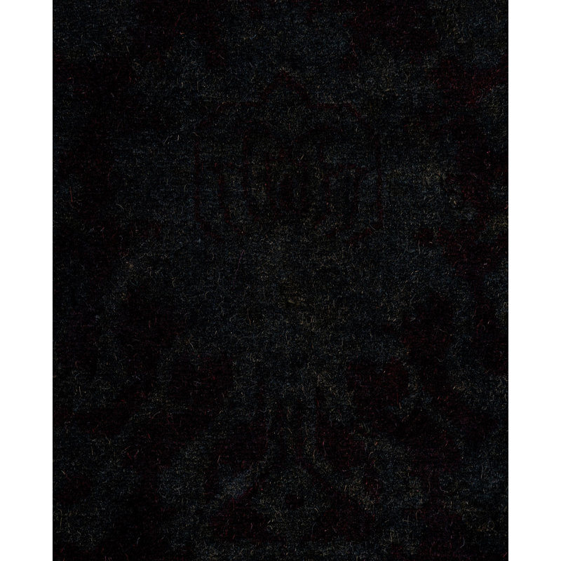 Overdyed One-of-a-Kind 4' 1" X 6' 1" Hand Knotted Area Rug