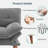 Serta 66'' Upholstered Tufted Convertible Futon Sofa Bed-231208401