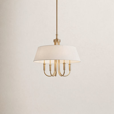Iron 5-Light Chandelier