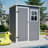 Waterproof Storage Shed With Floor And Lockable Design And Window