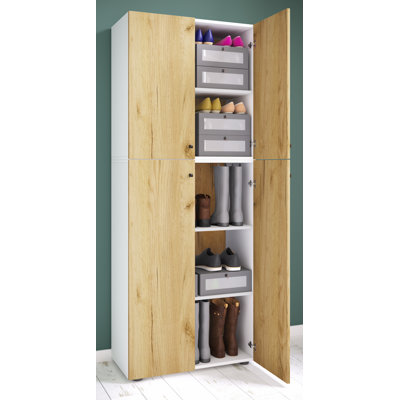 10 Pair Shoe Storage Cabinet