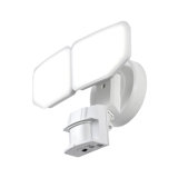 Awsens 15-Watt LED Dusk to Dawn Outdoor Security Flood Light with Motion Sensor