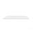Modern 30" Solid Surface Bathroom Vanity Top for Vessel Sink - White