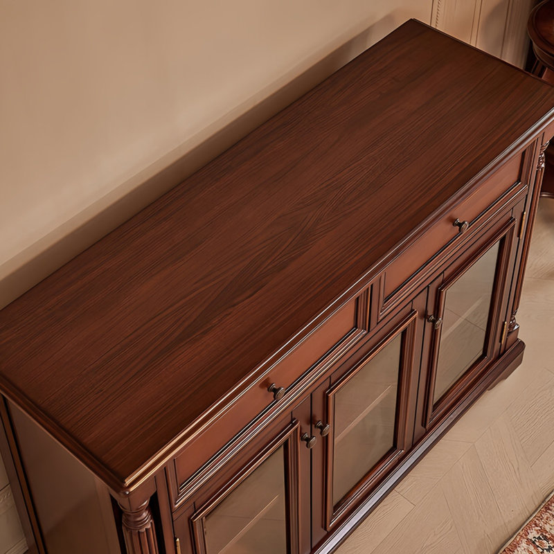 Buffet en bois massif de style américain