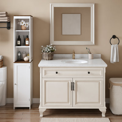 Armoire de salle de bain autoportante