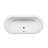 Pfeiffer 71" x 35" Drop In Soaking Acrylic Bathtub-60883358