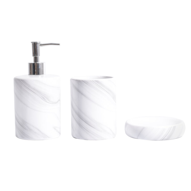 Ensemble d'accessoires de salle de bain 3 pièces