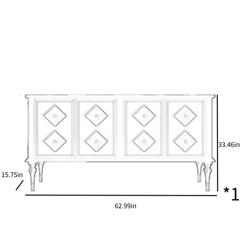 Armoire décorative Simple Shell
