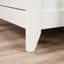 Classeur latéral, petit classeur, classeur en bois, classeur blanc, grand tiroir