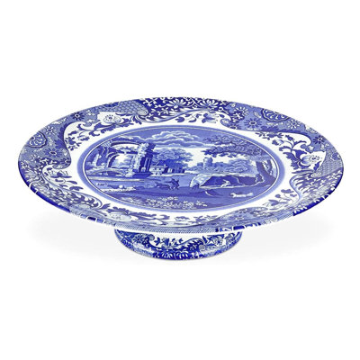 Spode - Blue Italian - Assiette à gâteaux Spode Blue Italian - BlueWhite