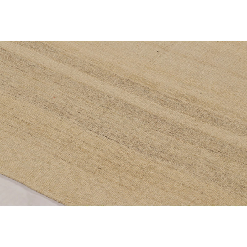 Rez Kilim Hand Woven Kilim Wool Striped Area Rug