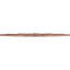 Médaillon de plafond perforé en bois de marguerite 30 po x P 10 po x P 3/8 po, chêne rouge-59356325