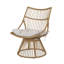 Ensemble de table d'appoint et de chaises 2 pièces Laine, brun clair extérieur Laine