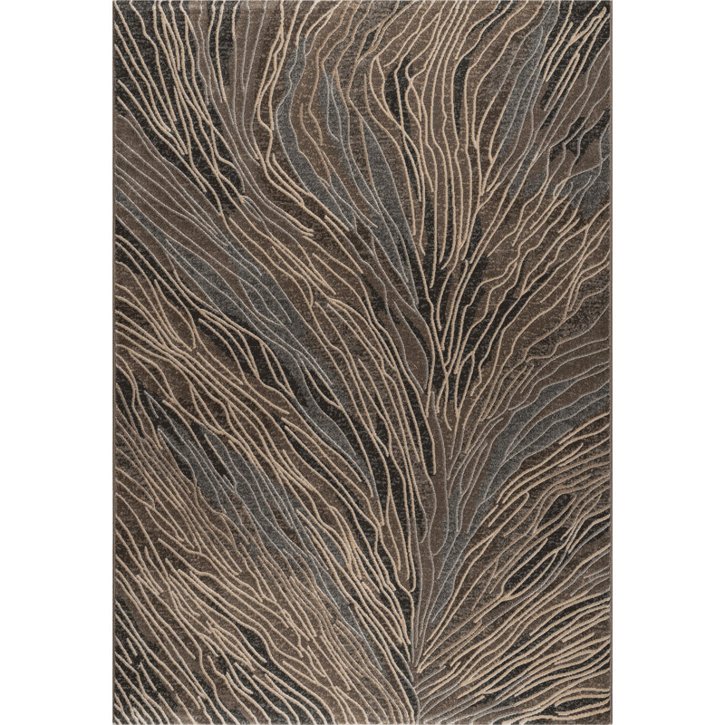 Abstract Area Rug, Rectangle 120 x 170 cm
