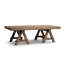 Table basse rectangulaire en tréteau Hawthorne-124434917