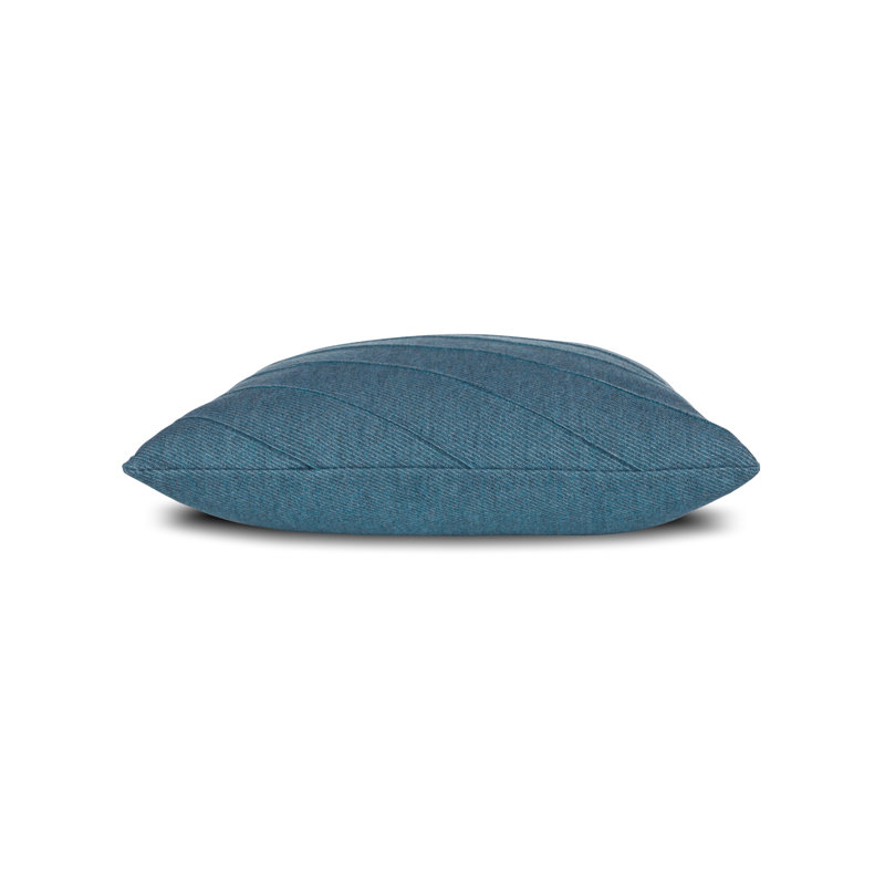 Uplift Sunbrella® Indoor/Outdoor Pillow Cover & Insert by Elaine Smith, 20" H x 20" W, Square, Blue