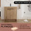Meuble-lavabo simple avec plateau 30,34 po Randallstown-172301905