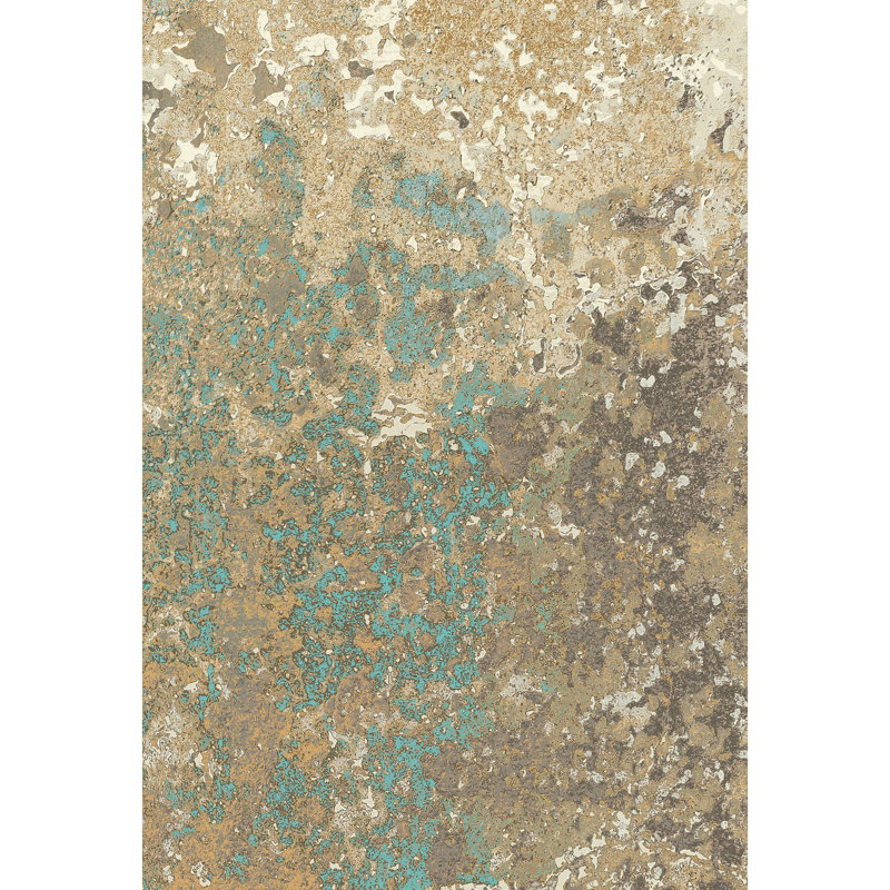 Artistic Area Rug, Blue, Rectangle 5'3" x 7'3"