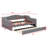 Upholstered Daybed With LED Belt And 2 Drawers-114217073