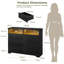 118 cm W Chest of 6 Drawers