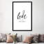 « love is patient », art textuel sur toile-72222043-72222037-32895839