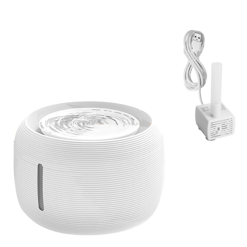 84,54 oz. Plat à eau automatique, Blanc