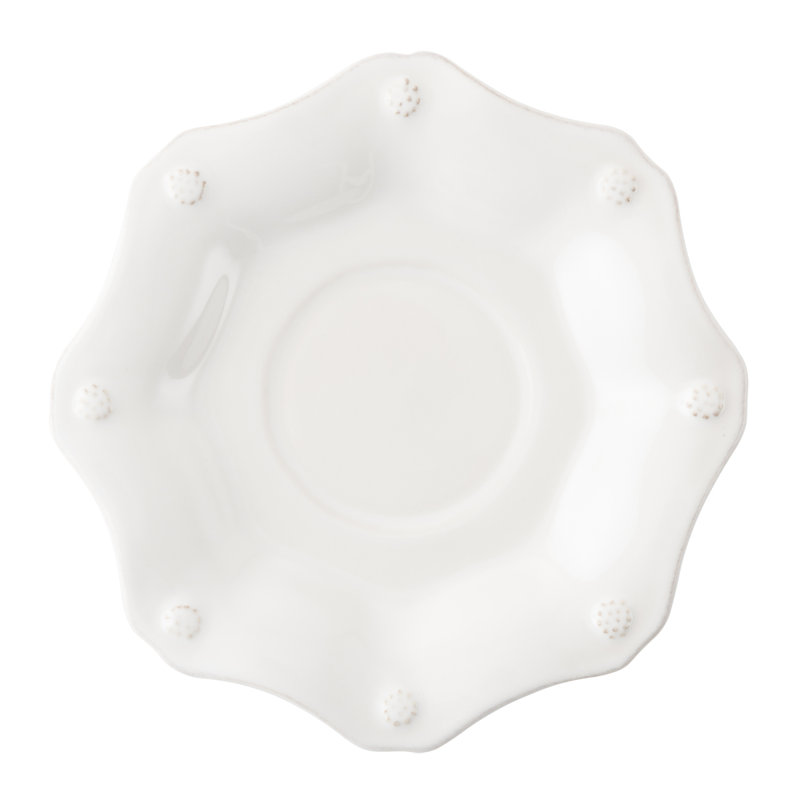 Berry & Thread Scalloped Saucer
