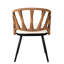 Élégant extérieur avec chaises en PE et table de jardin en bois en plastique confortable-121117897