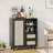 Rattan Buffet Cabinet with Drawers-1141160833
