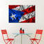 «Puerto Rico Flag», impression sur toile-1552030341