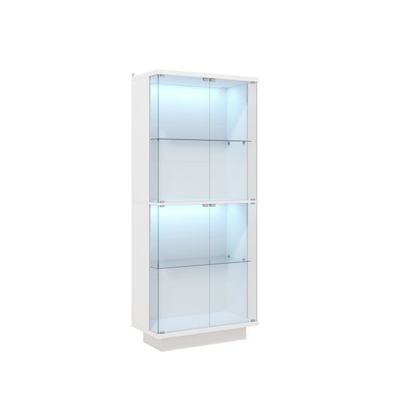 70.9"H China Cabinet With Light