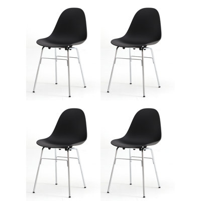 Chaise d'appoint et de salle à manger TA (ensemble de 4)