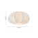 Aneve 1 - Light Lantern Style Round Silk Flush Mount