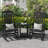 3-Piece Rocking Chair Set With Coffee Table-1088183633