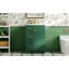 Meuble-lavabo moderne 24 po avec lavabo, petite armoire de lavabo avec 2 tiroirs et porte à fermeture douce, meuble-lavabo sous-comptoir avec tiroirs-1060010801