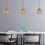 Luminaire suspendu sphère 1 lumière Mebane-91932761