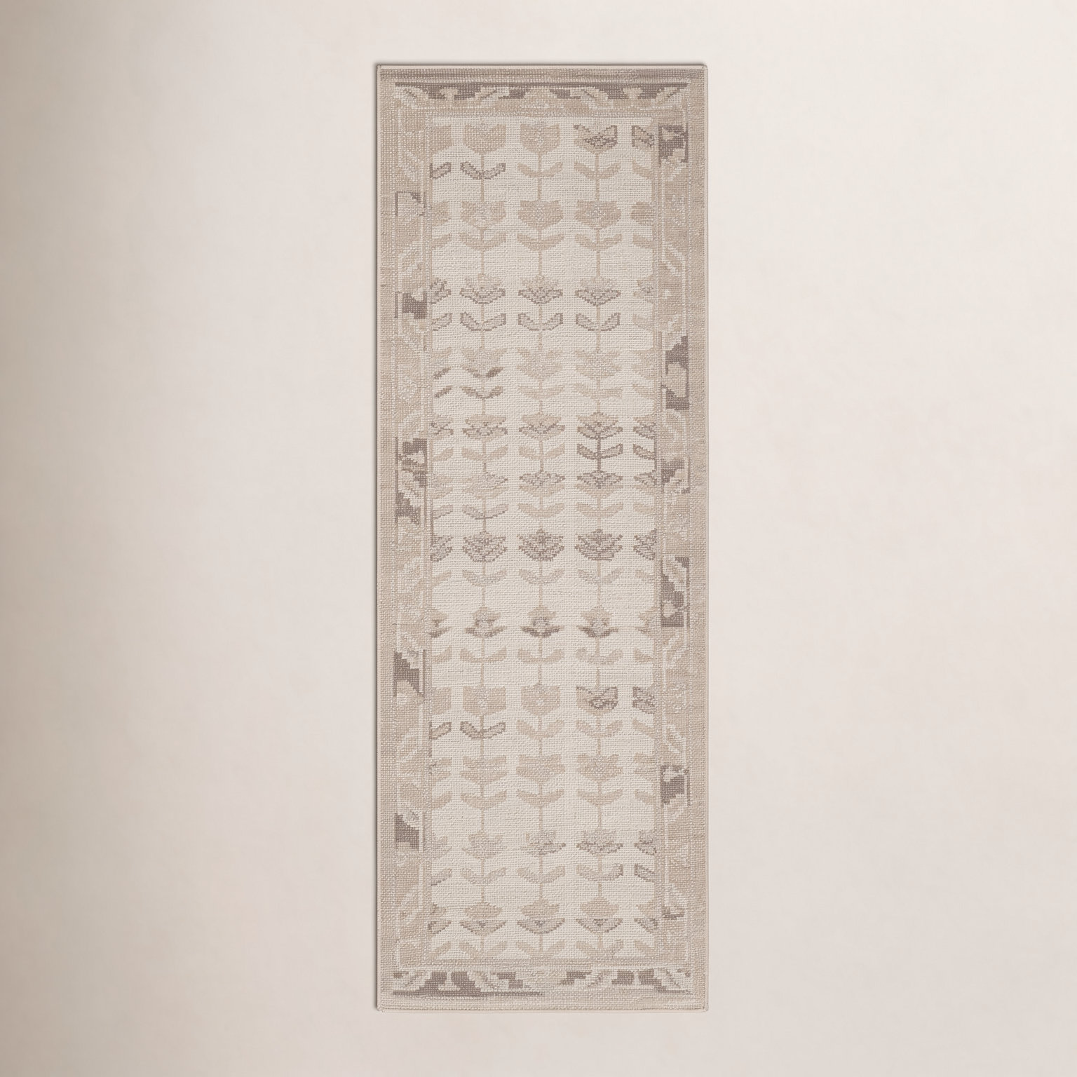 Maeve Hand-Knotted Oriental Wool Rug, Runner 2'6" x 8'
