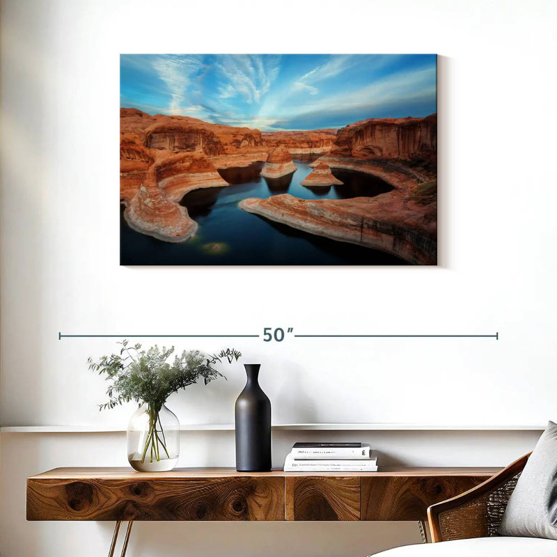 Serene Reflection Canyon