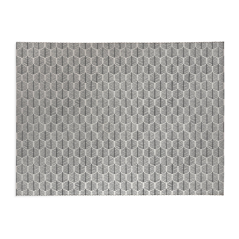 Tapis de cuisine antidérapant léger Stitch Patch, Rectangle 5 pi x 7 pi, Ivoire/gris anthracite