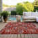 Maliana Washable Floral Indoor / Outdoor Rug