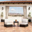 Monterey Outdoor Square Side Table