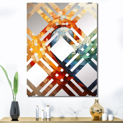 Legesse - Miroir mural à spirales abstraites MIR137960