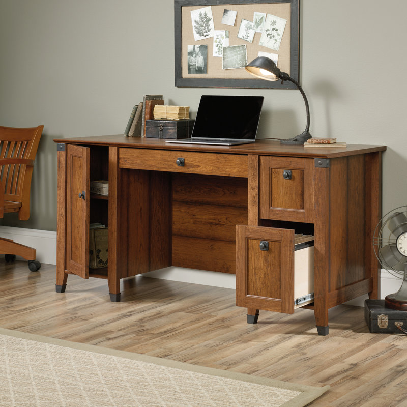Computer Desk, Washington Cherry