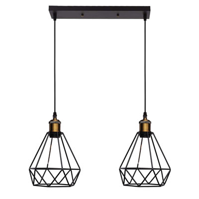 Biddle 2 - Light Black Pendant
