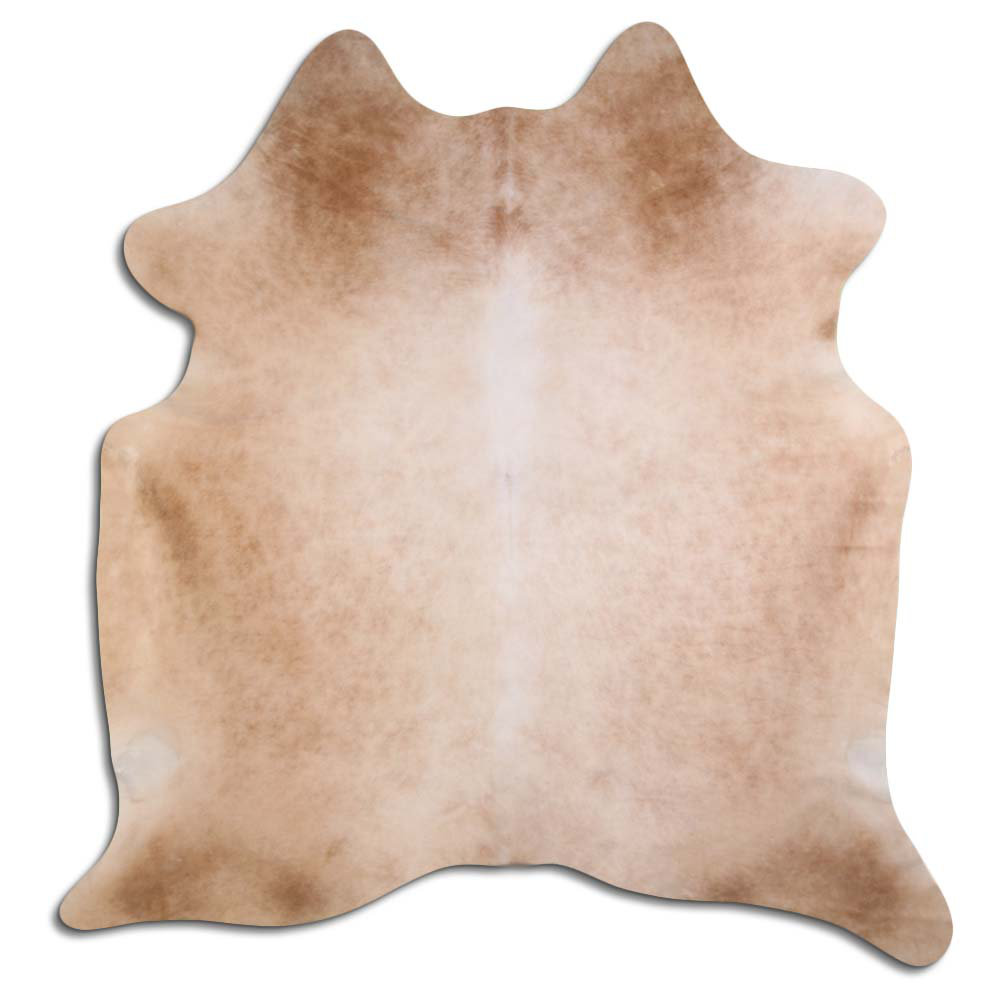 Foundry Select NATURAL HAIR ON Cowhide RUG BEIGE 2 - 3 M GRADE A ...