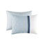 Édredon pour très grand lit 8, motif bleu, 1 coussin, 2 coussins décoratifs, fer à repasser à vapeur 8 pièces, imprimé à pièces, rembourrage,-117331833