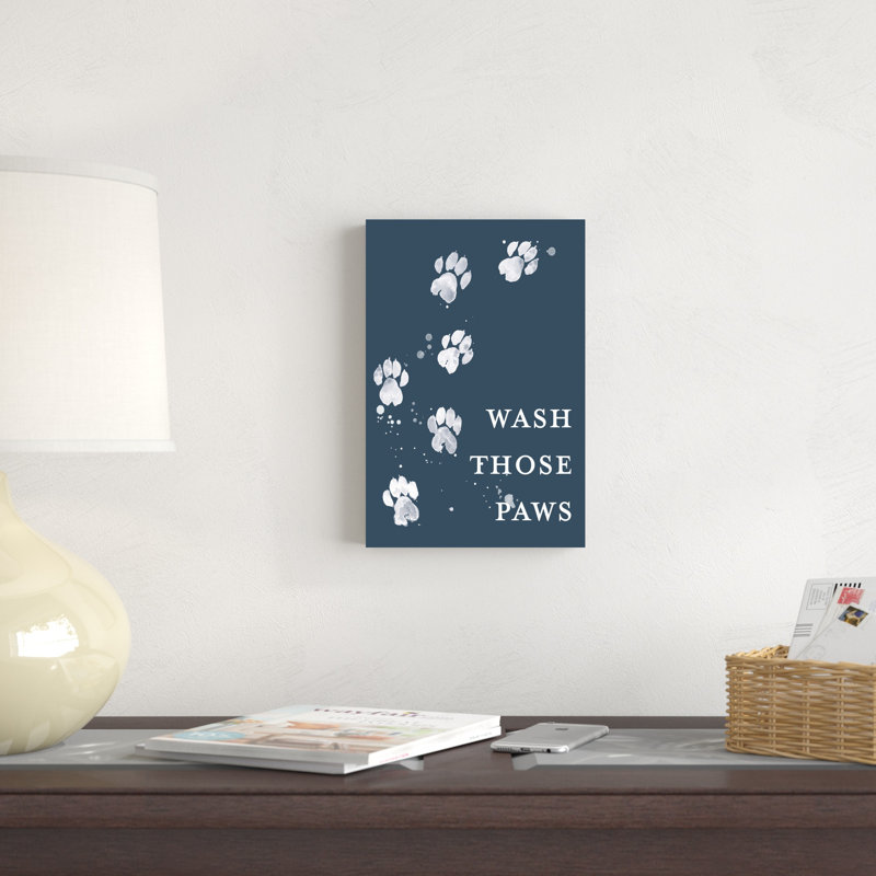 Wash Your Paws I, H 12 po x l 8 po
