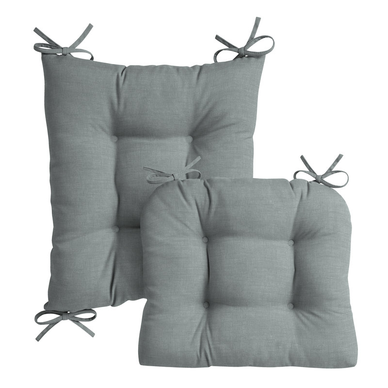 Ensemble de coussins de chaise berçante Arden, Gris