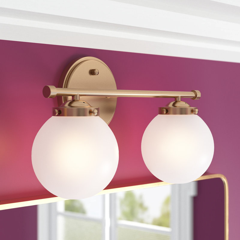Meuble-lavabo à intensité variable 2 lumières Jacquelyn