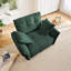 Canapé simple ergonomique 47 po avec coussins de soutien à haute résilience et coussins décoratifs, conception moderne facile à assembler pour le salon, le bureau, le bureau, vert-1840918698